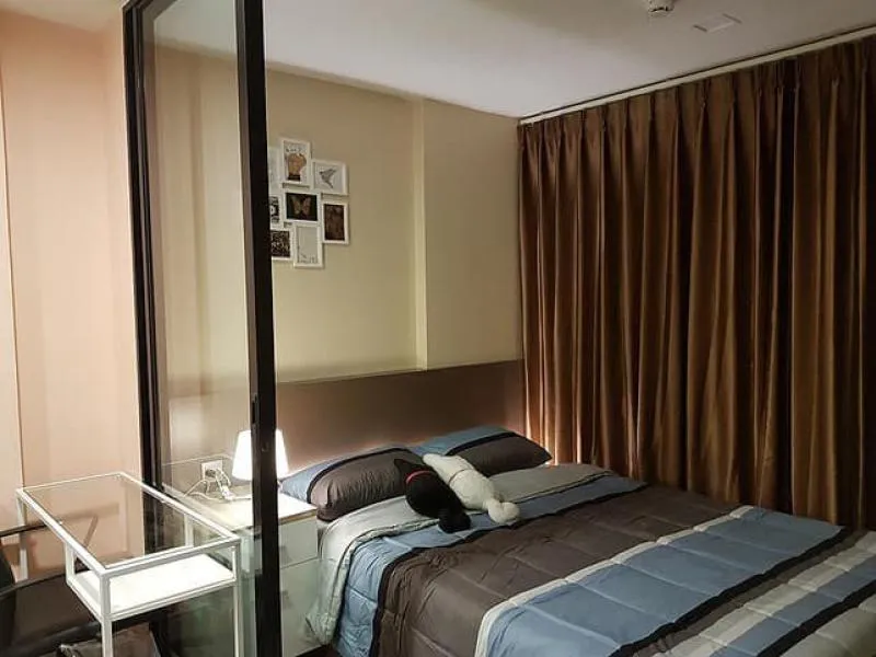 ห้องแต่งสวย ห้องได้วิวเปิดโล่ง ไม่มีตึกบัง เฟอร์นิเจอร์บิ้วอินครบ รีบเลย kave condo For rent