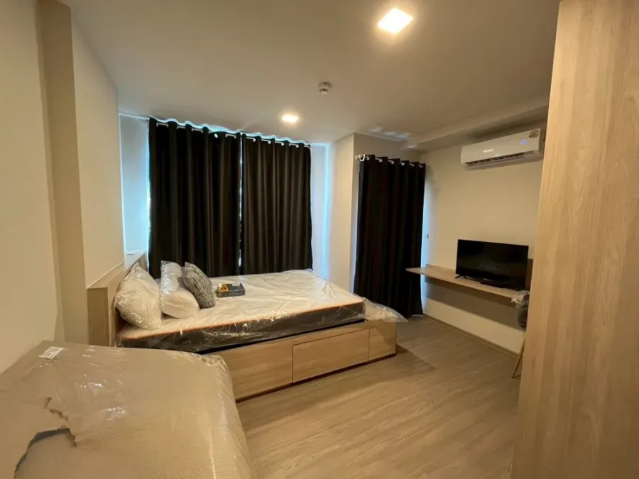ให้เช่าคอนโด The Muve Bangkhae ห้องพร้อมอยู่ สิ่งอำนวยความสะดวกครบ ลากกระเป๋าเข้าอยู่ได้เลย