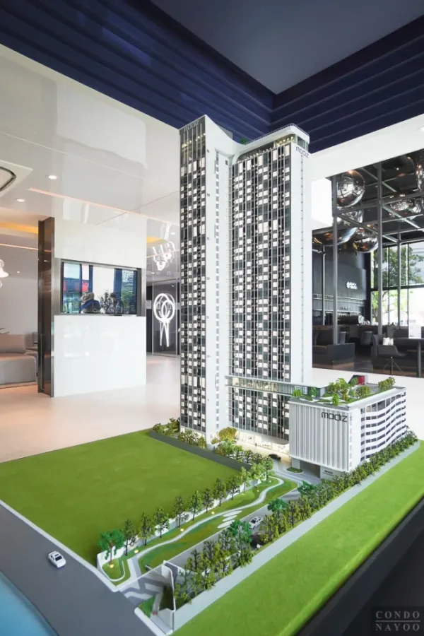 ขายดาวน์ Modiz Avantgarde คอนโด High-rise ทำเลดี ห้องอยู่ชั้นสูงมากๆ ลมโกรกดีเวอร์ ห้ามพลาด