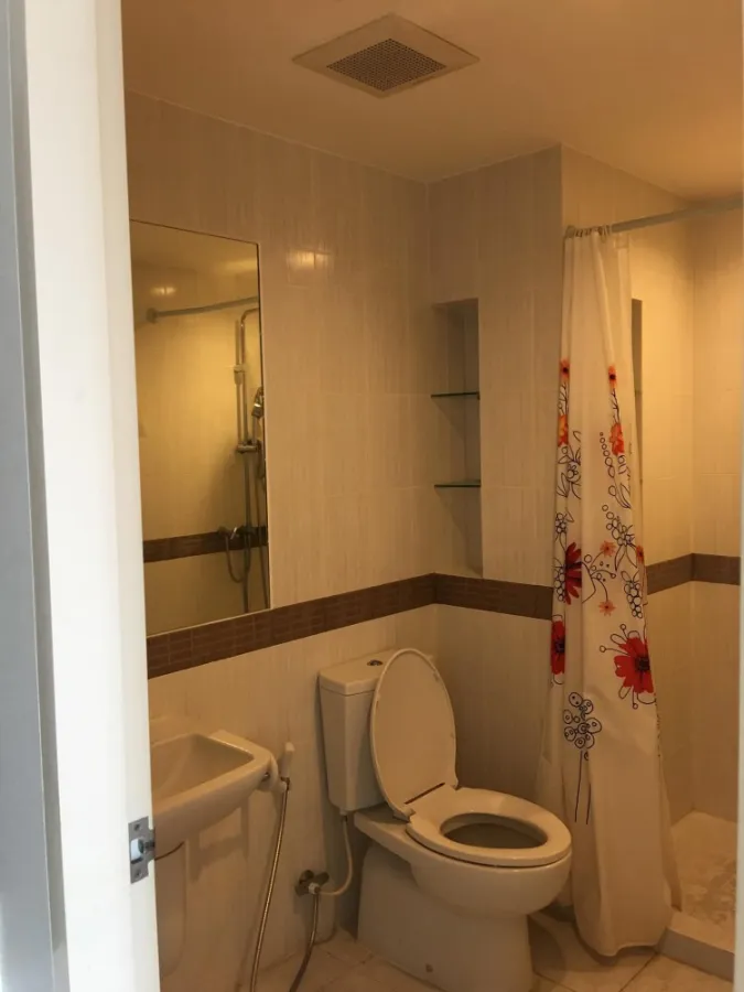 For rent, Casa Condo Asoke-Din Daeng, beautiful room, fully furnished, fully furnished and electrical appliances. Book now.