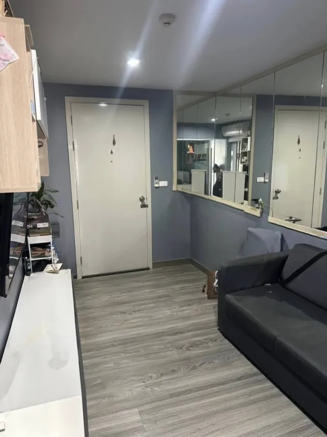 For rent: The Kith Rangsit-Tiwanon, 4th floor, nice room, fully furnished, book now, don't miss out.