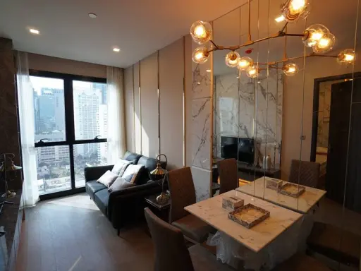 Ashton Asoke for rent, 17th floor, fully furnished, reasonable price, don't miss