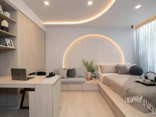 Selling a reservation slip for Reference Sathorn-Wongwian Yai, 23rd floor, studio room, fully furnished, hurry and reserve now!