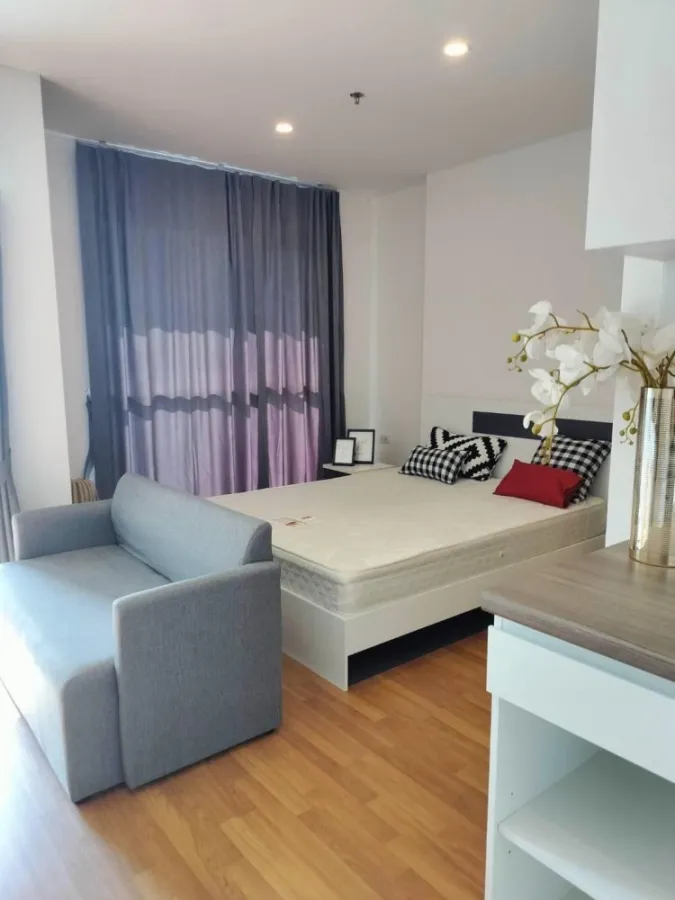 ให้เช่า Lumpini Place Rama 3 - Riverine ชั้น 10 ห้อง STUDIO พร้อมเข้าอยู่ ตกแต่งอย่างดี จองเลย