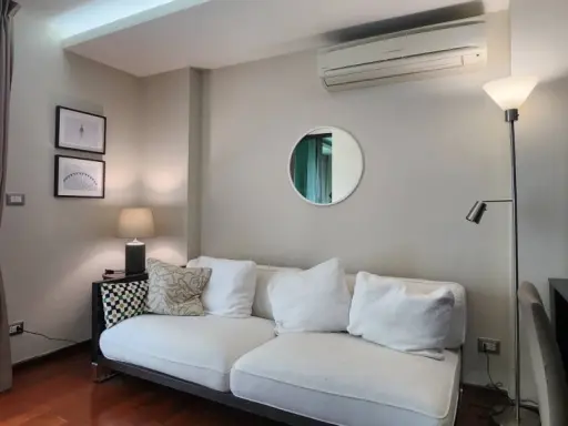 Condo for rent, The Address Sukhumvit 61, decorated with nice built-ins, complete set of furniture. Ready to move in. images