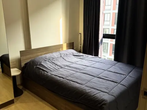 ให้เช่าคอนโด Nue Core Khu Khot Station ห้องแต่งครบ Fully Furnished + เครื่องใช้ไฟฟ้า จัดเต็ม จองเลย