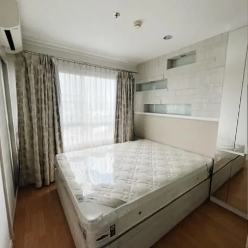 Condo for sale, Lumpini Place, Srinakarin-Huamark Station, private partition room Fully furnished, ready to move in, book now.