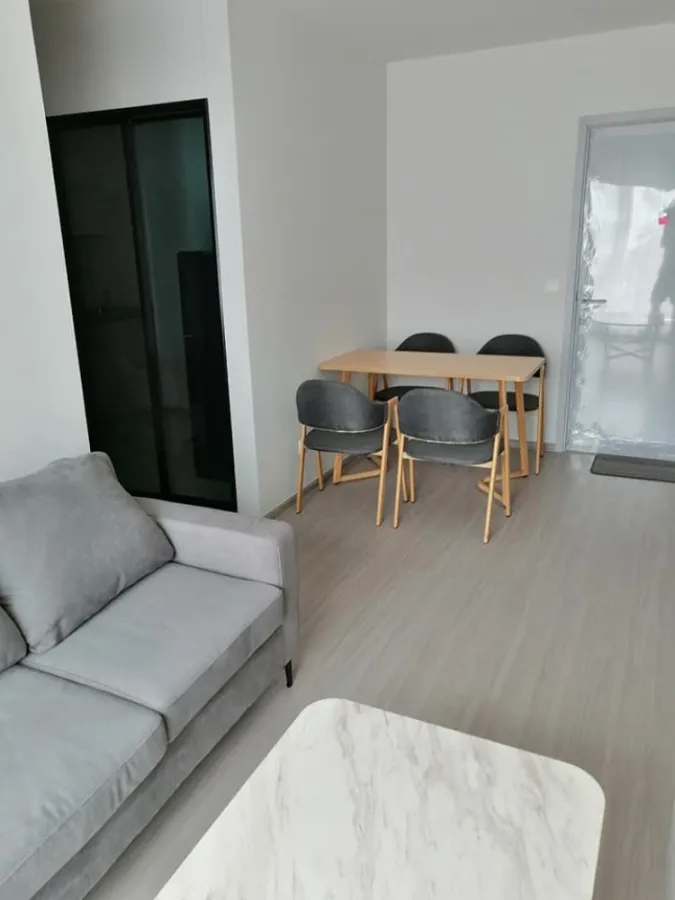 For rent Aspire Asoke - Ratchada 2 bedrooms 1 bathroom comes with full facilities. not booking is a mistake