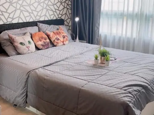 Condo for rent, Icondo Green Space, Sukhumvit 77, next to Paseo department store, good location, ready to move in, easy to travel, don't wait, book now