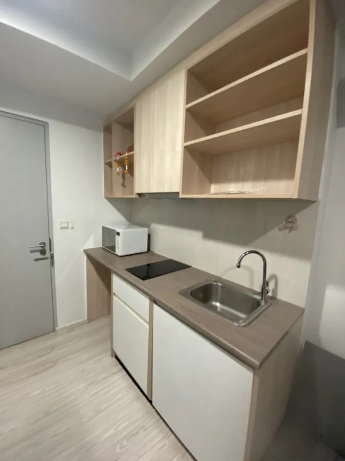 For rent!! Condo My Story Ladprao 71, 2nd floor, Building B, good condition room, fully furnished, ready to move in, don't miss it!!