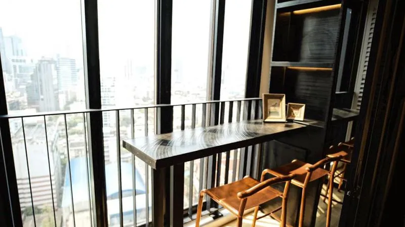 Wow, Condo for rent Ashton Chula-Silom, beautiful room, fully furnished, ready to move in. Hurry up, hurry up