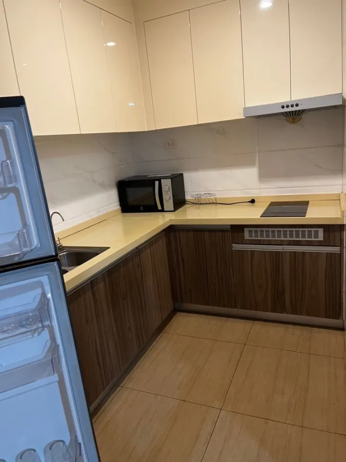 For rent!! Condo Artisan Ratchada, 34th floor, Building C, very beautiful room, fully furnished, ready to move in, don't miss it!!