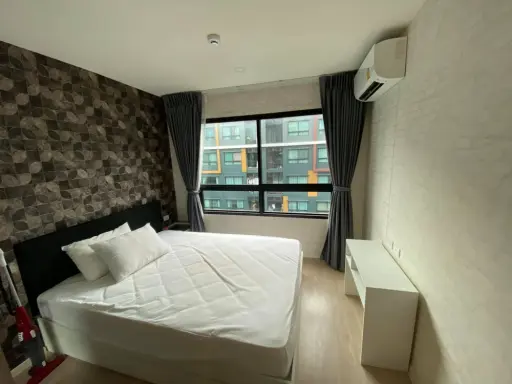 For rent, Icondo Green Space, Sukhumvit 77, Phase 2, Building A, 6th floor, ready to move in, friendly price, don't wait!!