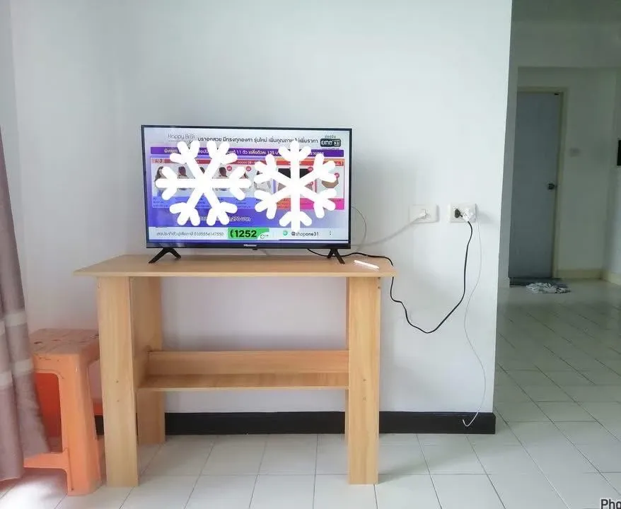For rent: Baan Suan Thon PhutthaBucha 47, 2nd floor. Spacious living area, fully furnished. Just bring your bags and move in!