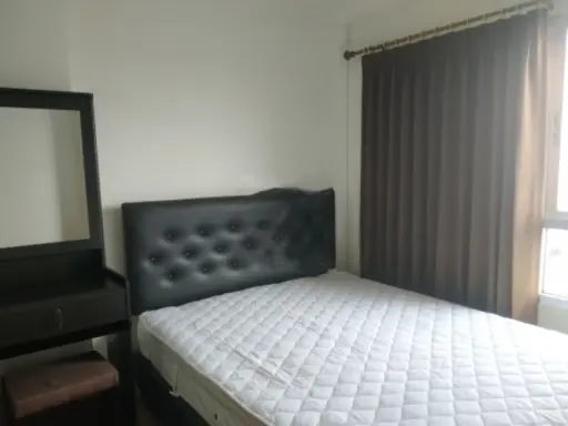 Condo for rent, Lumpini Ville Phatthanakan-New Petchburi, east, ready to move in, convenient transportation