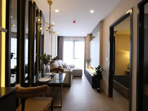 ให้เช่า Ashton อโศก ห้องชั้นสูงวิวสวย ตกแต่ง built-in luxury ดูดีสุดๆ อย่าช้าเข้าอยู่เลย!! images