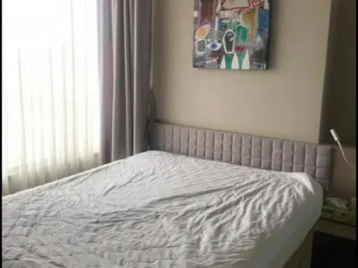 Sell/rent ONYX Phahonyothin, private corner room, fully furnished, with electrical appliances You can go in immediately.