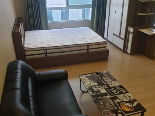 For rent, Plum Condo, Phahonyothin 89, Phase 5, 3rd floor, fully furnished, ready to move in, just bring one bag.