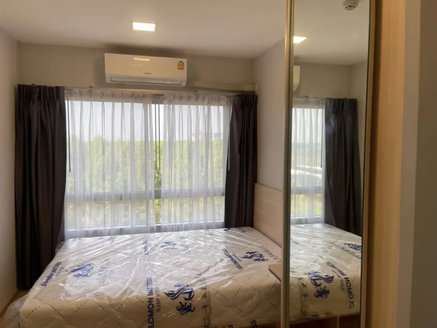 Plum Condo Rangsit Alive 1 for rent, 5th floor, unobstructed view, fully furnished. Book now! Don't miss out!
