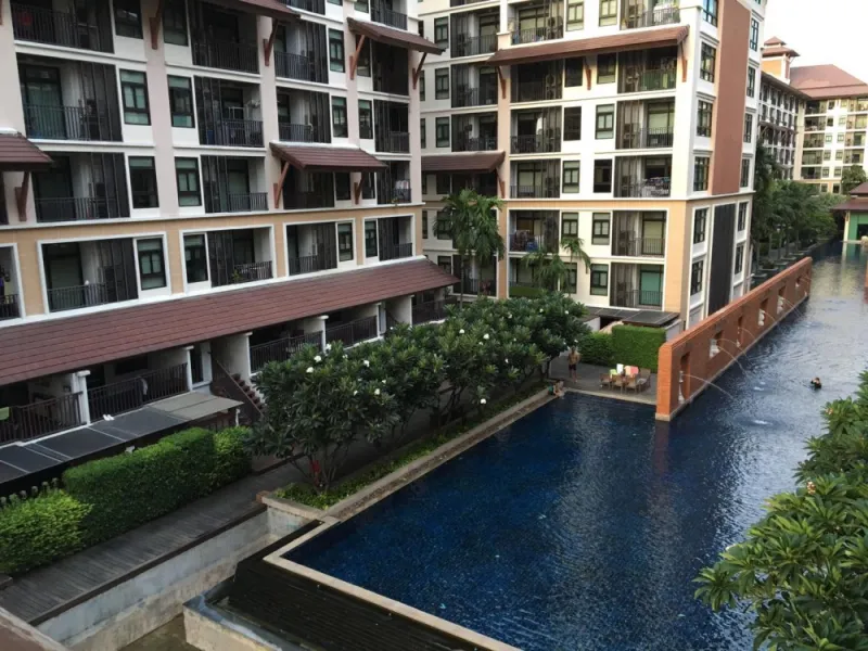ขายคอนโด บ้านนวธารา ห้องมุม วิวสระ อย่าช้า จองเลย !!