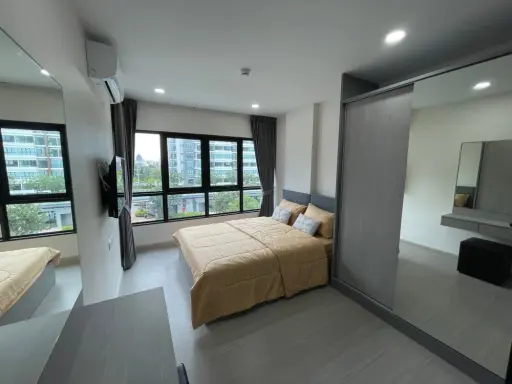 ให้เช่า คอนโด ศุภาลัย ซิตี้ รีสอร์ท สุขุมวิท 107 ห้องวิวสวน และสระว่ายน้ำ เครื่องใช้ไฟฟ้าครบ images