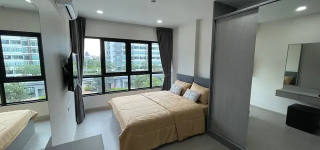 ให้เช่า คอนโด ศุภาลัย ซิตี้ รีสอร์ท สุขุมวิท 107 ห้องวิวสวน และสระว่ายน้ำ เครื่องใช้ไฟฟ้าครบ images