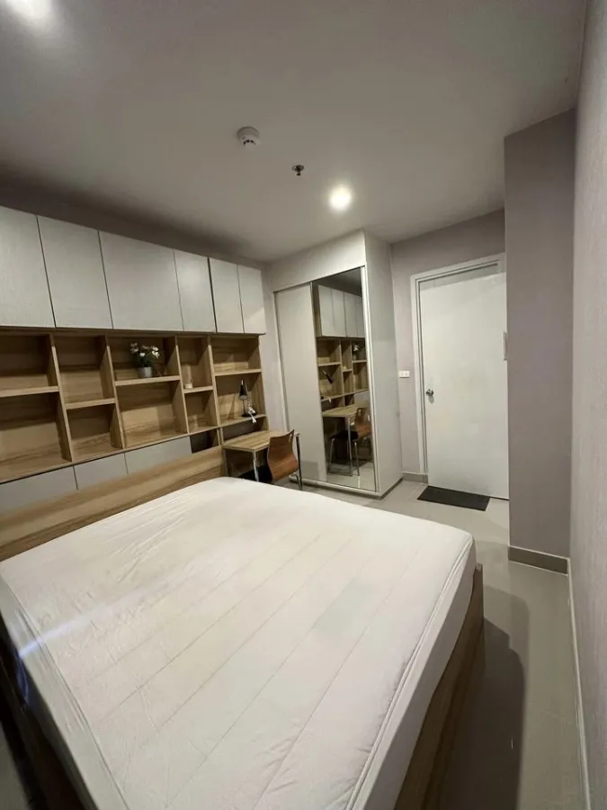 Condo for rent, Plum condo pinklao station, nice room, good built-in, wide bed, good price, hurry to book