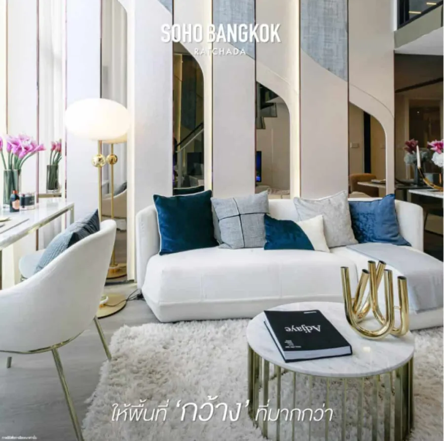ขายดาวน์!! คอนโด โซโห​ แบงค็อก​ รัชดา ห้อง Duo Space ชั้น 11 รีบจองเลย!!