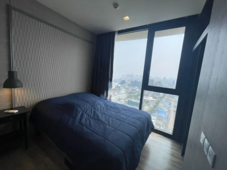 For rent Condo The Line Chatuchak-Mochit, high floor, beautiful view, near MRT, convenient transportation, don't miss it!!