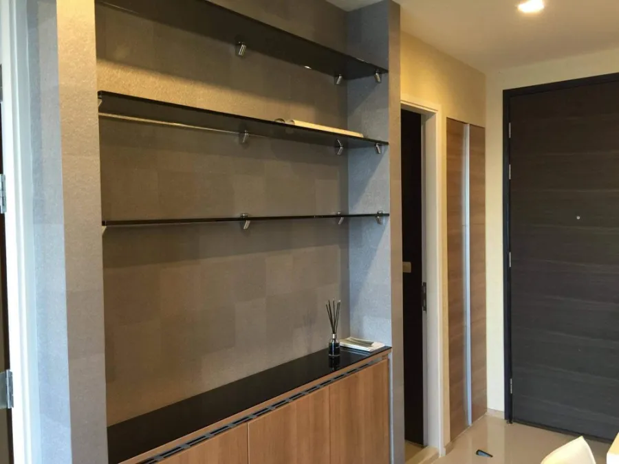 Condo for rent, Rhythm Sukhumvit 50, ready to move in immediately. furnished room You can carry your bag and move in.