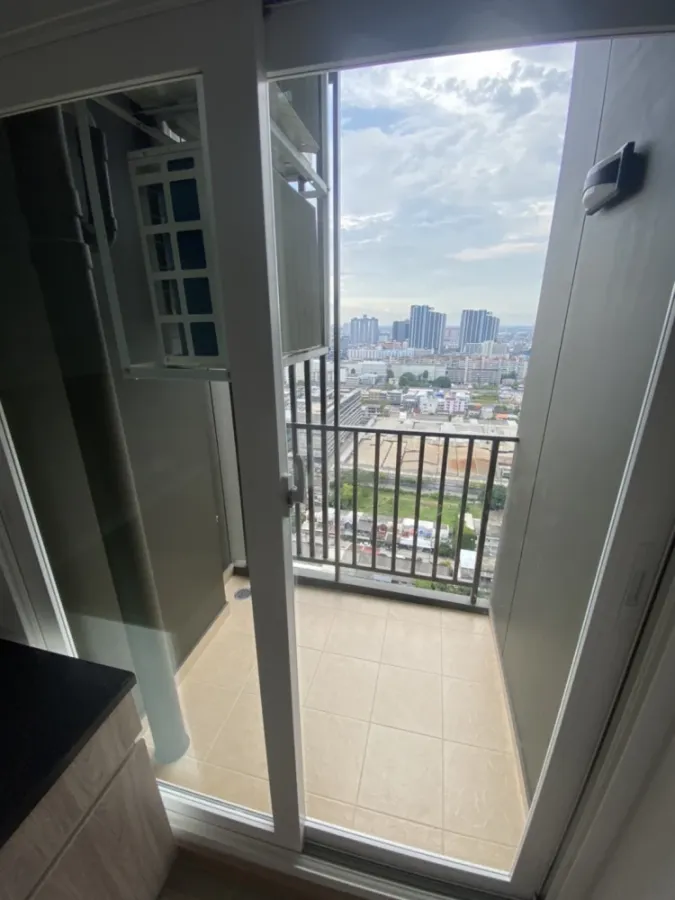 For rent Supalai Veranda Ramkhamheang, nice room, lots of usable space, complete in one place, move in now