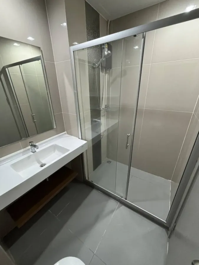 ขายคอนโด Ideo New Rama 9 ห้องน่าอยู่ เฟอร์ เครื่องใช้ไฟฟ้าครบ ชั้น 15 วิวสวย ลมดี วิวเมือง รีบมาจองเลย