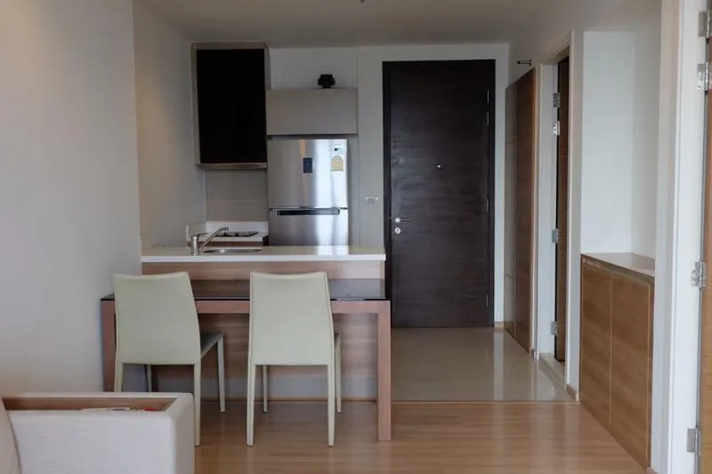 Rhythm Phahon-Ari for rent, beautiful room, 1 bedroom, fully furnished, new interior. Book now. If you are slow, you will miss it.
