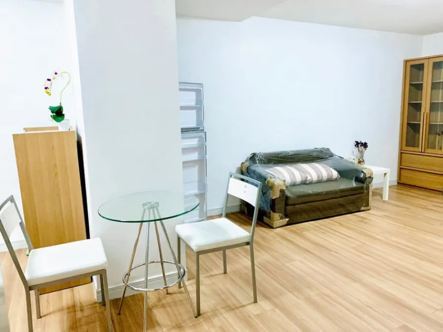 Condo for rent, Prima Srinakarin, 5th floor, Building B, ready to move in, convenient transportation, can't miss it!
