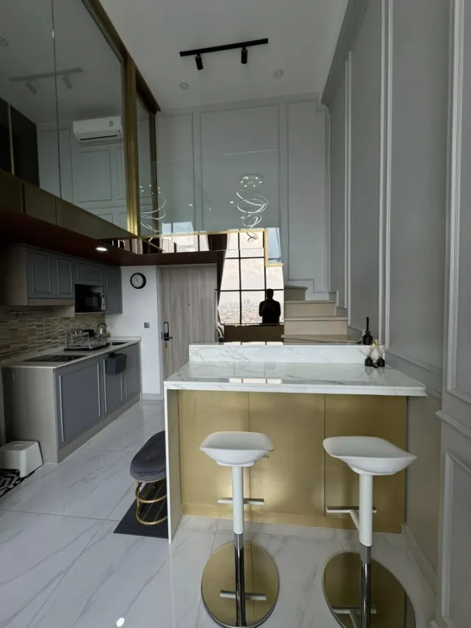 ให้เช่า Knightsbridge Prime Sathorn ชั้นสูงมาก ตกแต่งบิวท์อินสวยทั้งห้อง วิวสวย ไม่ถูกบัง จองเลย