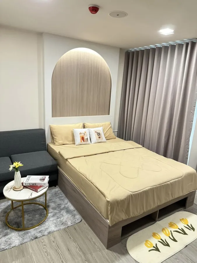 ให้เช่า เคฟ ทาวน์ ไอส์แลนด์ ตึก F ชั้น 6 วิวที่โล่ง พร้อมเฟอร์นิเจอร์และเครื่องใช้ไฟฟ้าครบ จองเลย