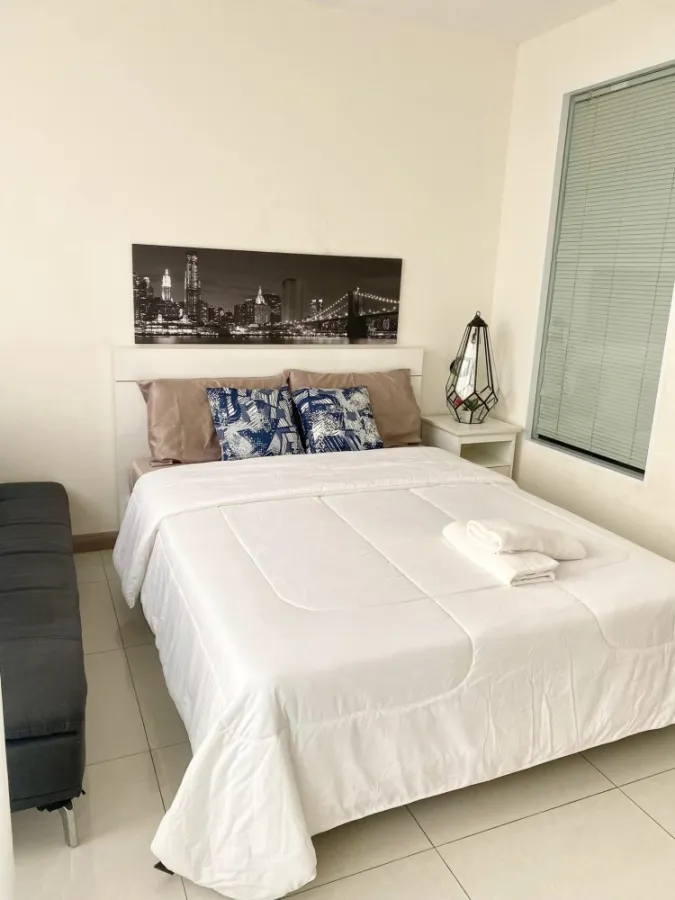 ให้เช่า The Riviara Jomtien Pattaya ชั้นสูง วิวทะเลสวยๆ ห้อง STUDIO ตกแต่งครบครัน ไม่จองพลาดมาก