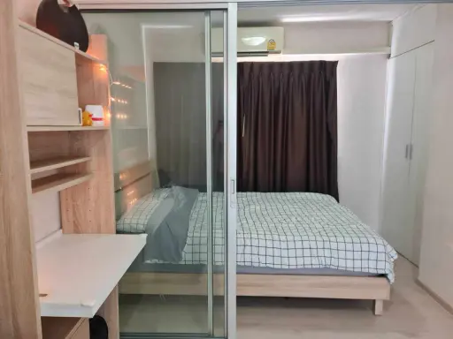For sale: Plum Condo Park Rangsit, Phase 1-3, partitioned room, golf course view, low price, complete here. images