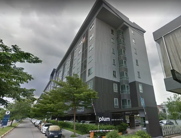 Sell or rent Plum Condo Nawamin, 1 bedroom, 1 bathroom, fully furnished, good location, hurry up, don't miss it.