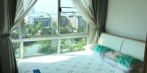 ให้เช่า คอนโด เดอะ เบส สุขุมวิท 77 ชั้นสูง วิวสวย วิวฮาบิโตะ และ โค้งแม่น้ำ พร้อมอยู่ ราคาพิเศษ!!