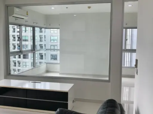 Condo for rent, The Parkland Taksin-Thapra, 25th floor, beautiful city view. The room is very spacious. Book now. images