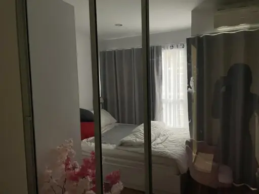ให้เช่า Miami Bangpu 1 ห้องนอน 1 ห้องน้ำ เครื่องใช้ไฟฟ้าและเฟอร์นิเจอร์ครบครัน ดีแบบนี้จะรออะไร