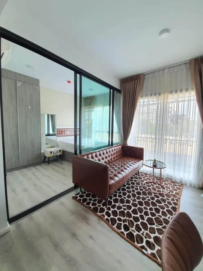 Condo for rent, Notting Hill, Sukhumvit 105, beautiful room, convenient transportation, near BTS, city view, book now !!