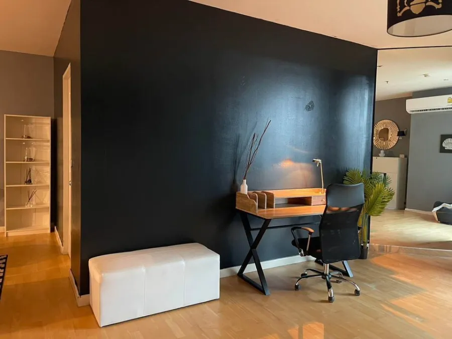 Condo for rent, Baan Sathorn - Chao Phraya, 11th floor, open and airy view, spacious room, plenty of usable space, book now.