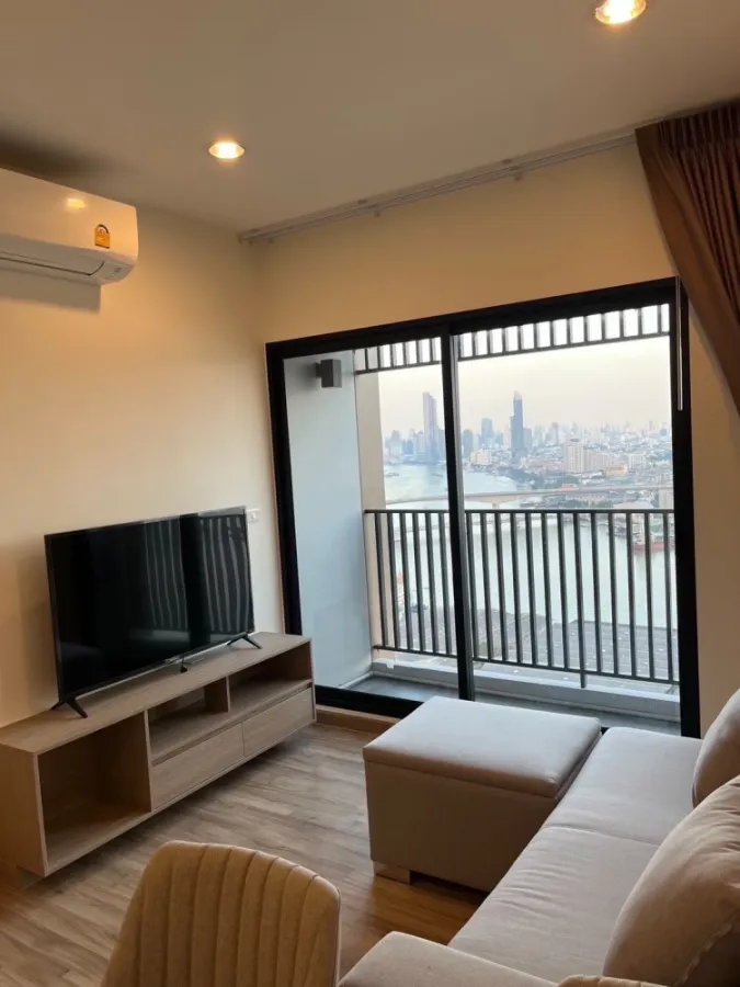 Condo for sale, rent, Niche Mono Charoen Nakhon, corner room is the best room location. Very private