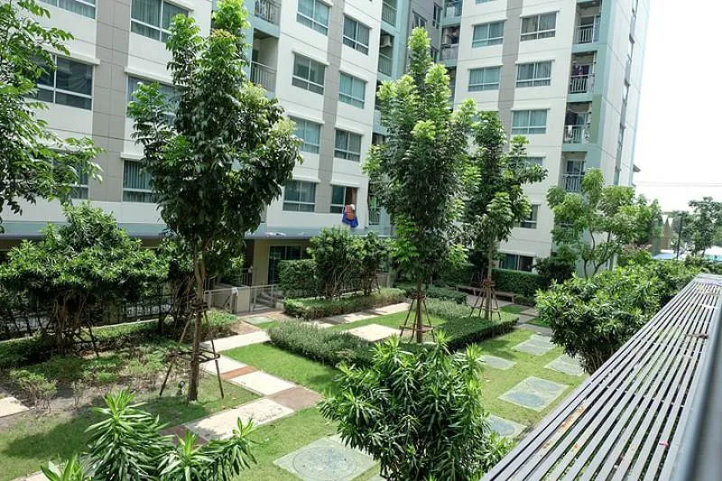 ให้เช่า/ขาย lumpini ville onnut 46 ห้องสวย วิวสวน บรรยกาศร่มรื่น สงบ รีบจับจองก่อนหลุดนะคะ
