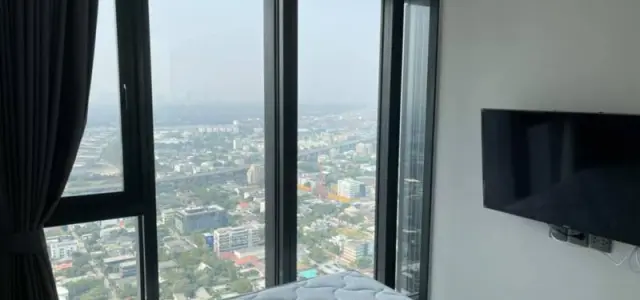 ให้เช่า ด่วน!!คอนโด เดอะ ไลน์ สุขุมวิท 101 ห้องแบบ Duplex ชั้นสูง วิวแม่น้ำ เฟอร์นิเจอร์ครบพร้อมเครื่องใช้ไฟฟ้า ห้ามพลาด!! images