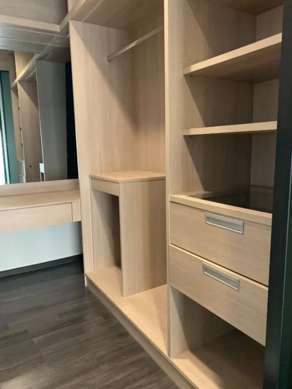 For rent THELINE Asoke-Ratchada 1 นอน 1 น้ำ ชั้น 5 ห้องเปล่า ราคาไม่แรง พร้อม walk-in closet ซื้อเลย