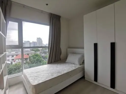 For rent Aspire Sukhumvit 48, corner room, north balcony, ready to move in. Don't wait.