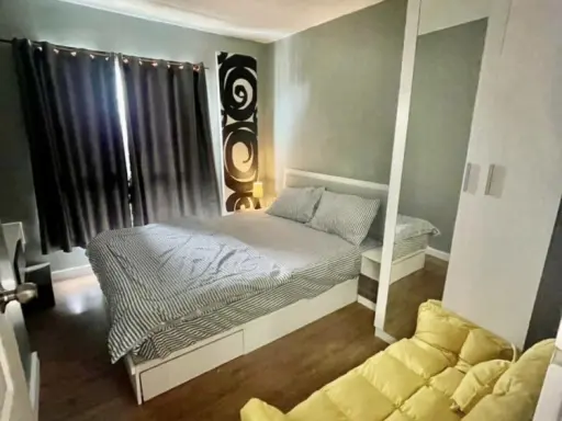 For rent, iCondo Salaya, 8th floor, beautiful room, ready to move in, friendly price, hurry to reserve before it's gone!